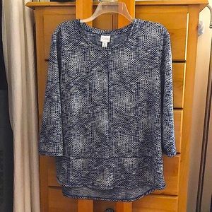 Chico women high/low shirt